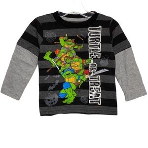 TMNT Classic Graphic Long Sleeves Tee Size 12M NEW
